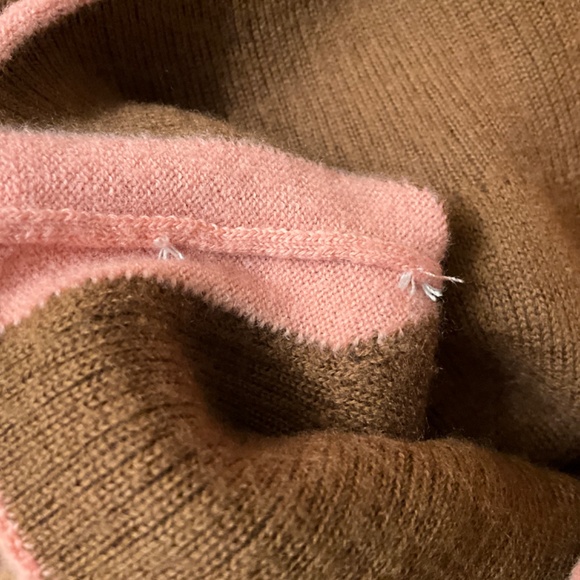 Miu Miu layered wool and cashmere polo shirt size 36 - Picture 9 of 12